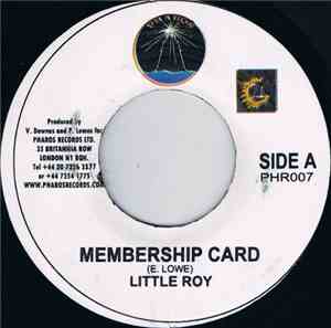 Little Roy - Membership Card