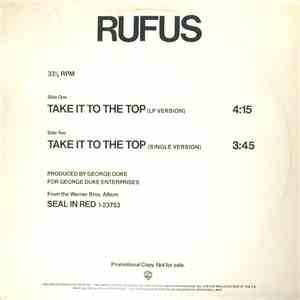 Rufus - Take It To The Top