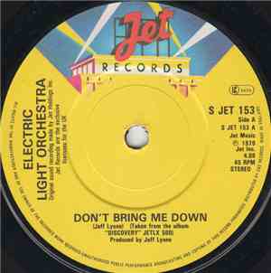 Electric Light Orchestra - Don't Bring Me Down