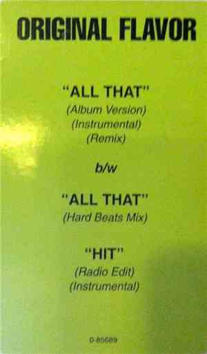 Original Flavor - All That / Hit