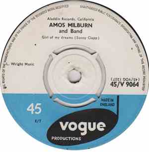 Amos Milburn & Band - Every Day Of The Week / Girl Of My Dreams