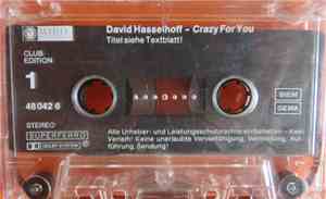 David Hasselhoff - Crazy For You