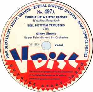 Ginny Simms / Freddy Martin And His Orchestra - Cuddle Up A Little Closer / ...