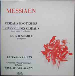 Messiaen - Yvonne Loriod / Orchestre Philharmonique Tchèque / Vaclav Neuman ...