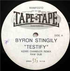 Byron Stingily - Testify (Dub Mixes)