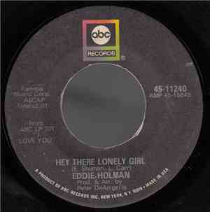 Eddie Holman - Hey There Lonely Girl
