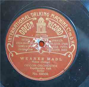 Odeon-Orchester - Weaner Madl / In Der Maienzeit