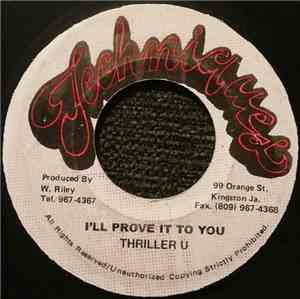 Thriller U - I'll Prove It To You