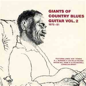 Various - Giants Of Country Blues Guitar Vol. 2: 1975 - 81