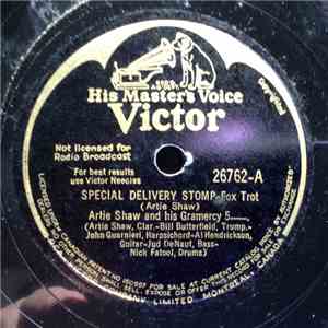 Artie Shaw And His Gramercy 5—. - Special Delivery Stomp / Keepin' Myself F ...