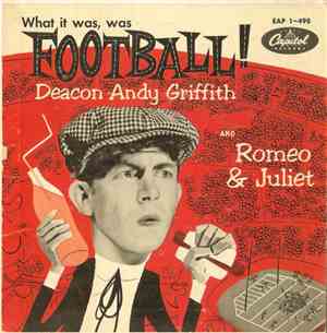 Deacon Andy Griffith - What It Was, Was Football