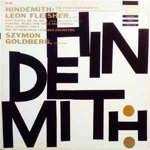 Hindemith / Leon Fleisher, Szymon Goldberg, Paul Godwin , The Netherlands C ...