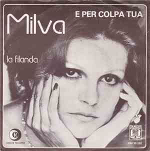 Milva - È Per Colpa Tua