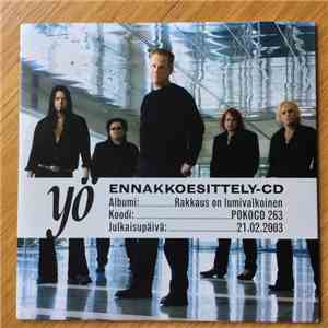 Yö - Rakkaus On Lumivalkoinen Ennakkoesittely-CD