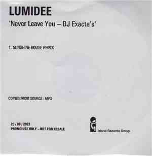 Lumidee - Never Leave You