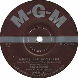 Connie Francis - Where The Boys Are