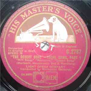 Light Opera Company - The Desert Song - Vocal Gems