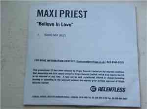 Maxi Priest - Believe In Love