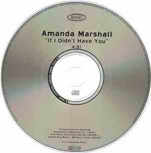 Amanda Marshall - If I Didn't Have You