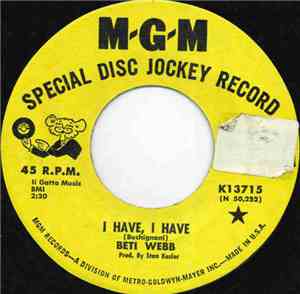 Beti Webb - I Have, I Have