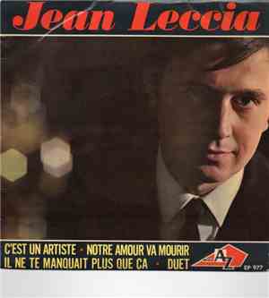 Jean Leccia - C'Est Un Artiste