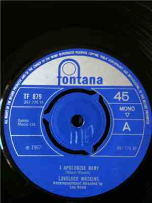 Lovelace Watkins - I Apologise Baby