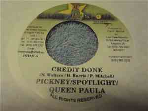 Pickney, Spotlight, Queen Paula - Credit done
