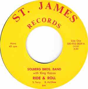 Solberg Bros. Band With King Kazoo - Ride & Roll / Windin' Boy