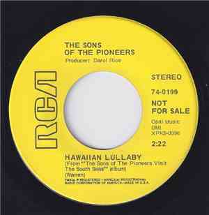 The Sons Of The Pioneers - Hawaiian Lullaby