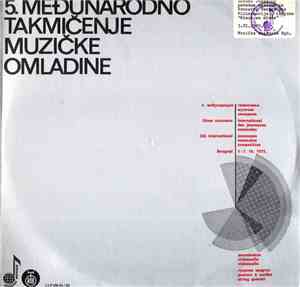 Various - 5. Međunarodno Takmičenje Muzičke Omladine