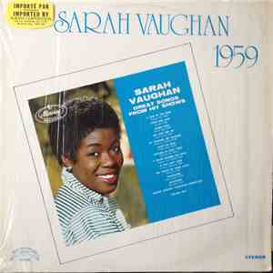 Sarah Vaughan - Sings Great Songs From Hit Shows Vol. 1