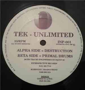 Tek Unlimited - Destruction / Primal Drums
