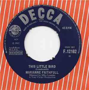 Marianne Faithfull - This Little Bird