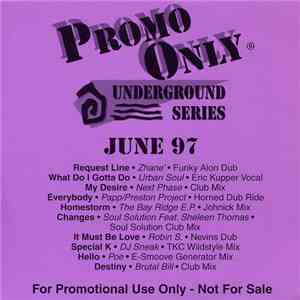Various - Promo Only Underground Series: June 1997