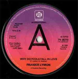 Frankie Lymon - Why Do Fools Fall In Love