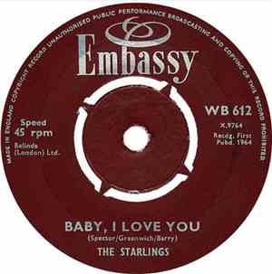 The Starlings - Baby, I Love You / As Usual