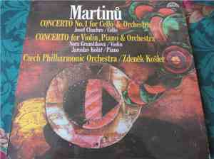 Bohuslav Martinů, The Czech Philharmonic Orchestra, Zdeněk Košler - Concert ...