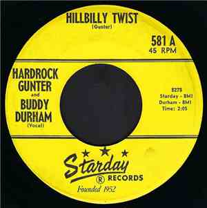 Hardrock Gunter And Buddy Durham - Hillbilly Twist / As Long As You're Happ ...