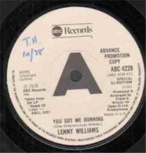 Lenny Williams - You Got Me Running