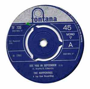 The Happenings - See You In September