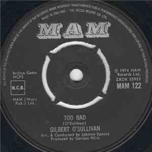 Gilbert O'Sullivan - A Woman's Place / Too Bad