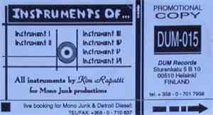 Kim Rapatti - Instruments Of...