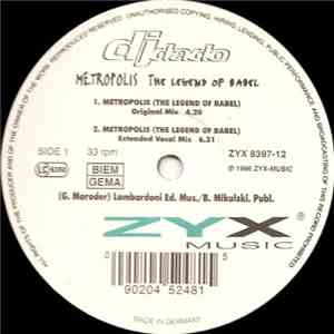 DJ Dado - Metropolis (The Legend Of Babel)