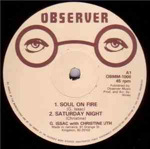 Gregory Isaacs & Christine  / Tyrone Taylor - Soul On Fire / Saturday Night ...