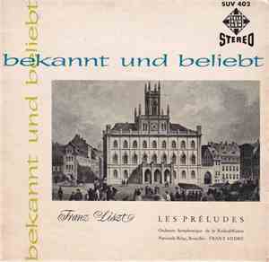 Orchestre Symphonique De La Radiodiffusion Nationale Belge, Bruxelles - Fra ...