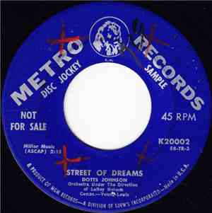 Dotts Johnson - Street Of Dreams / Paradise