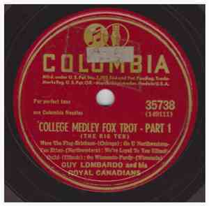 Guy Lombardo And His Royal Canadians - College Medley Fox Trot (The Big Ten ...