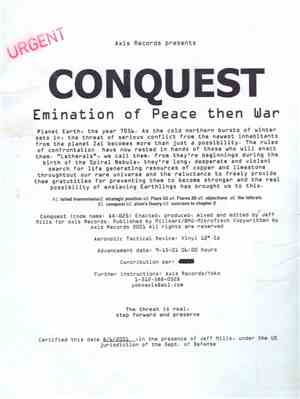 Jeff Mills - Conquest