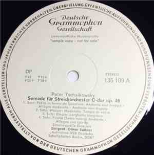 Tschaikowksy - Staatskapelle Dresden, Otmar Suitner, Berliner Philharmonike ...
