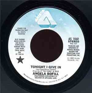 Angela Bofill - Tonight I Give In